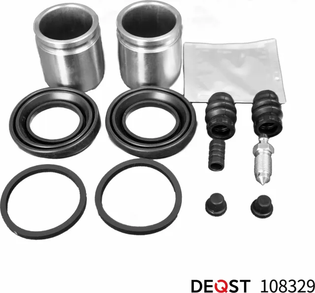108329_Ремкомплект тормозного суппорта с поршнем переднего (поршень O 43 mm, суп (Deqst). Артикул 108329