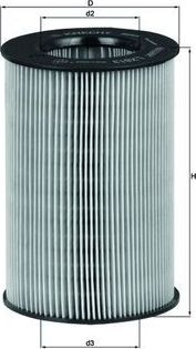 Воздушный фильтр Mahle. Артикул LX 813