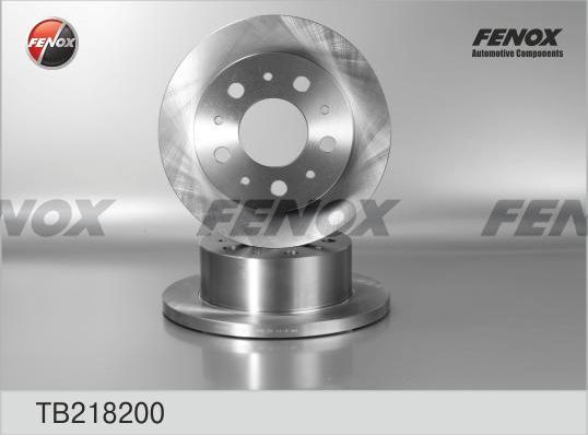 Тормозной диск Fenox. Артикул TB218200