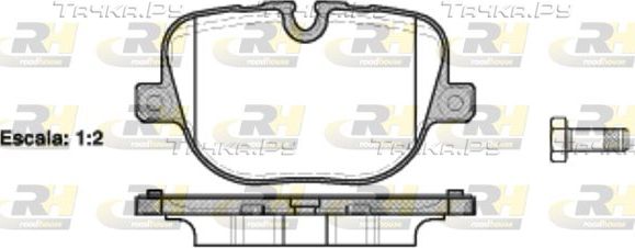 Тормозные колодки RoadHouse. Артикул 21408.00