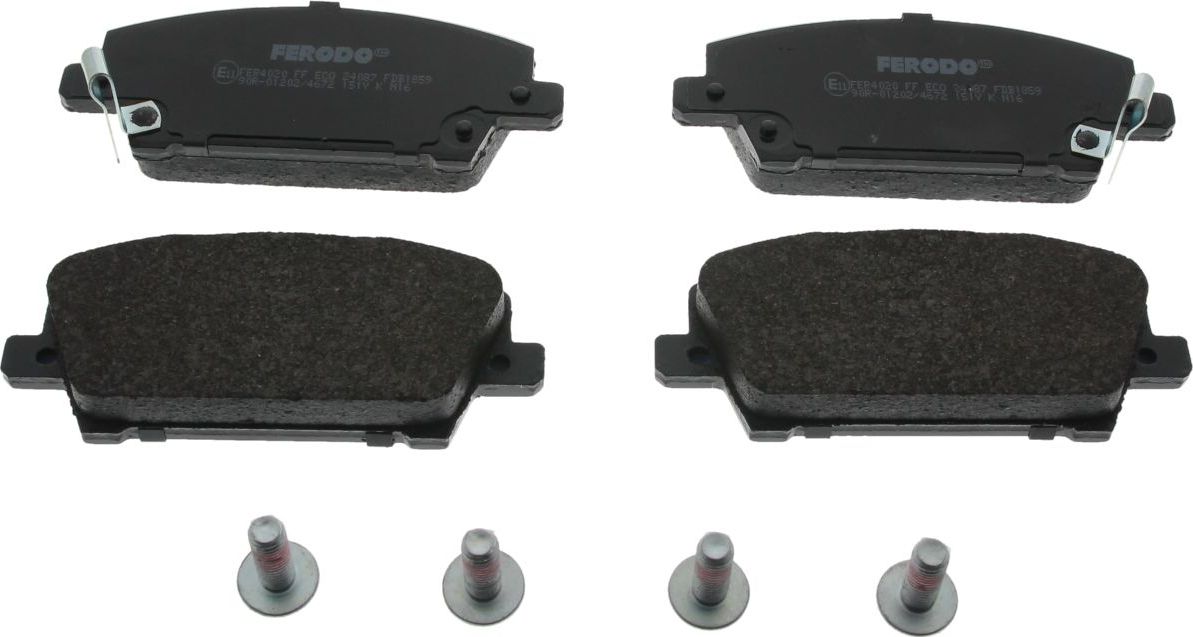 Тормозные колодки Ferodo Premier Eco Friction. Артикул FDB1859