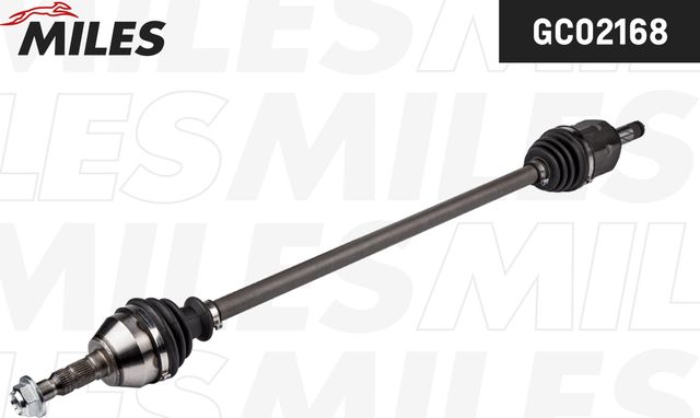 Полуось (привод в сборе, приводной вал) Miles передняя правая для Opel Zafira B 2005-2015. Артикул GC02168