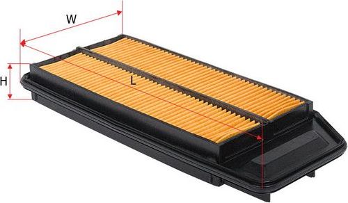 Воздушный фильтр Sakura. Артикул A-1655