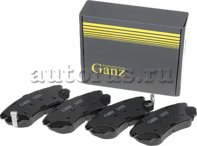 Колодки передние (Ganz). Артикул GIJ09202