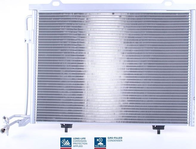 Радиатор кондиционера (конденсатор) Nissens (алюминий). Артикул 94282