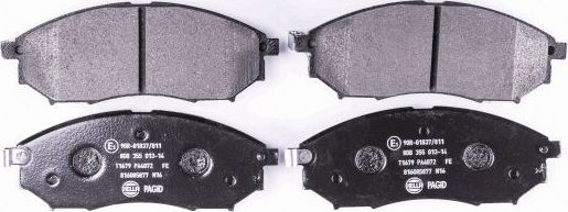 Тормозные колодки Hella. Артикул 8DB 355 013-141