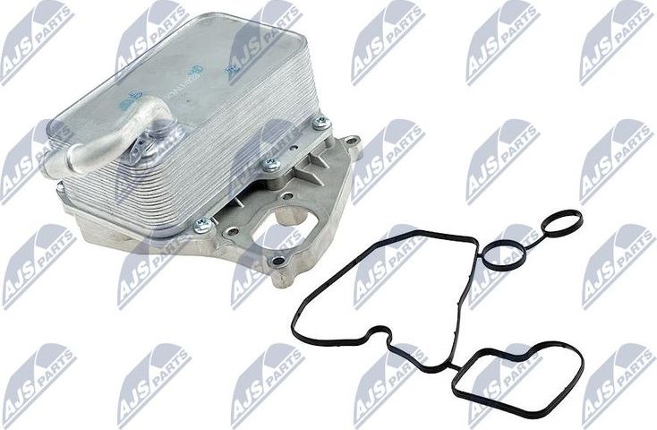 Радиатор масляный (маслоохладитель) для двигателя NTY (алюминий). Артикул CCL-AU-028