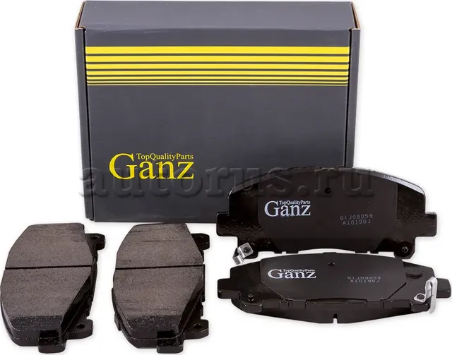Колодки торм.пер. (Ganz). Артикул GIJ09059