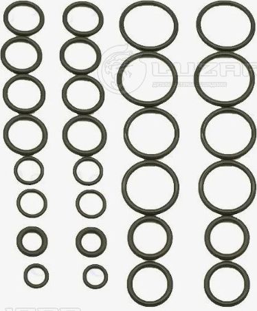 Кмпл для подкл. расш. клапана кондиц. (ТРВ) VAG (кольца NBR, 28 шт.) (Luzar). Артикул LGS 0034