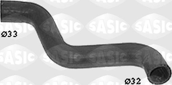 Патрубок радиатора (системы охлаждения) Sasic. Артикул SWH6659