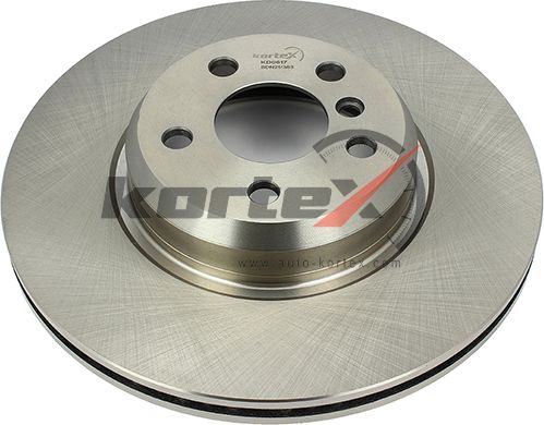 Диск торм.перед.вент. [330x24] 5 отв. (Kortex). Артикул KD0617
