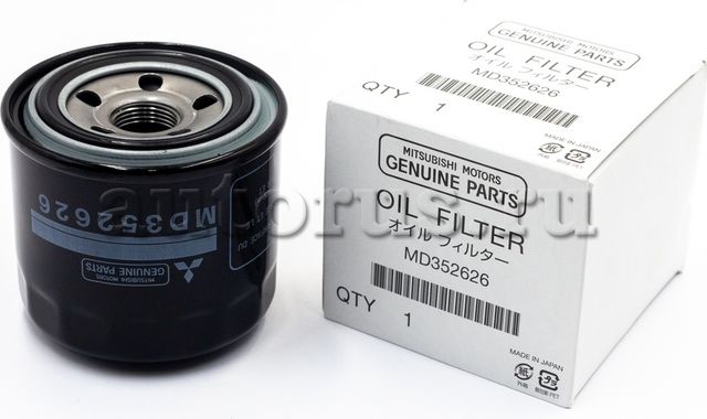Масляный фильтр Mitsubishi для Mitsubishi Pajero IV 2006-2026. Артикул MD352626