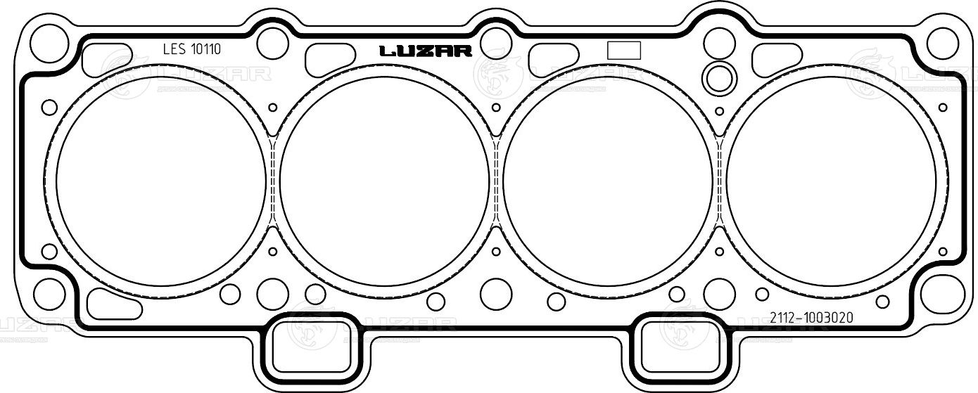 Прокладка ГБЦ Luzar. Артикул LES 10110