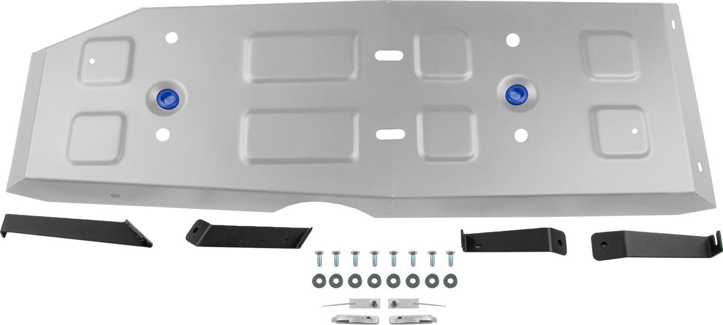 Защита Rival для топливного бака JAC T9 АКПП 4WD 2024-2026. Артикул 333.9220.1