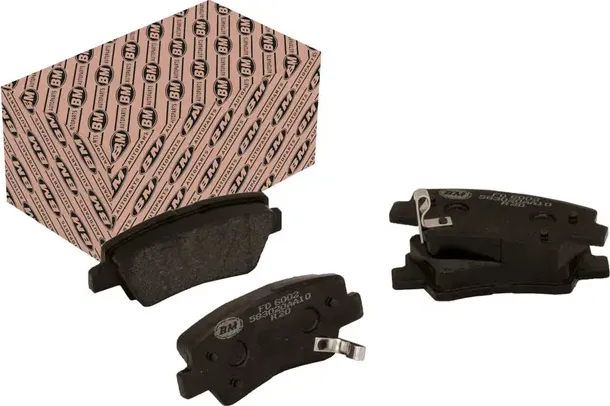 Колодки тормозные дисковые (BM). Артикул FD6002