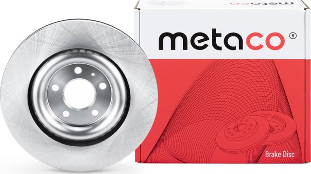 Диск тормозной задний (Metaco). Артикул 3060348
