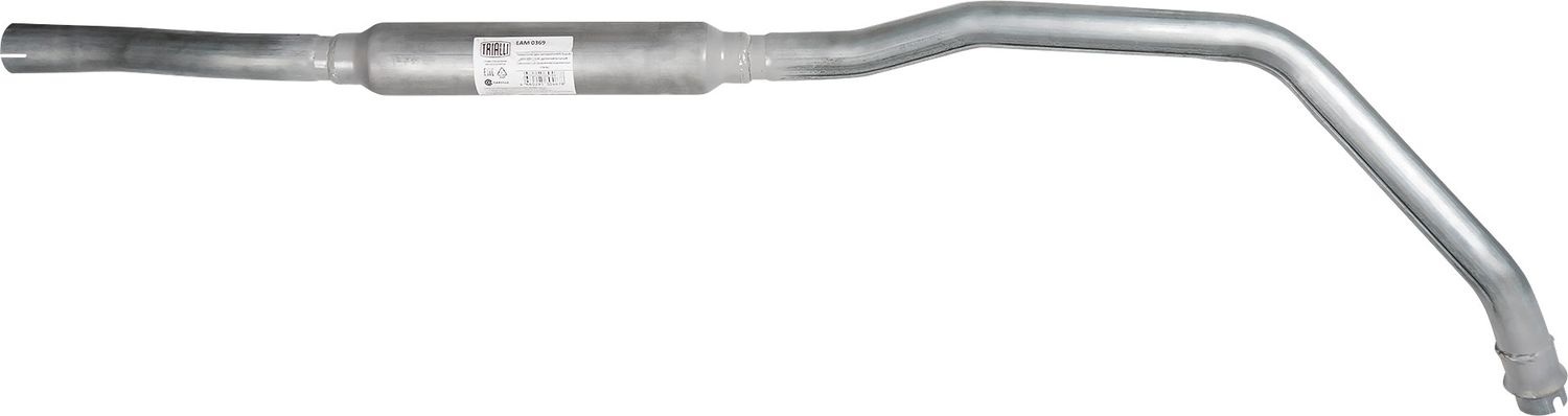 Глушитель Trialli (алюминий / сталь). Артикул EAM 0369