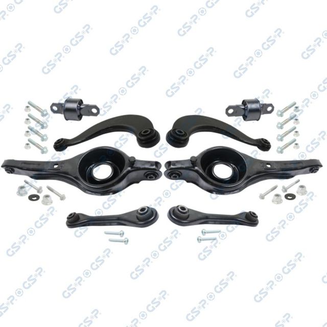 Комплект подвески FORD FOCUS I/II 10/98- зад. (6рыч.+крепеж) GSP. Артикул S990066SK