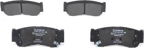 Тормозные колодки Bosch. Артикул 0 986 494 230