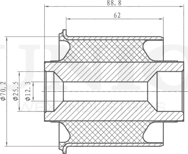 Сайлентблок балки (Unio). Артикул RMP-20241