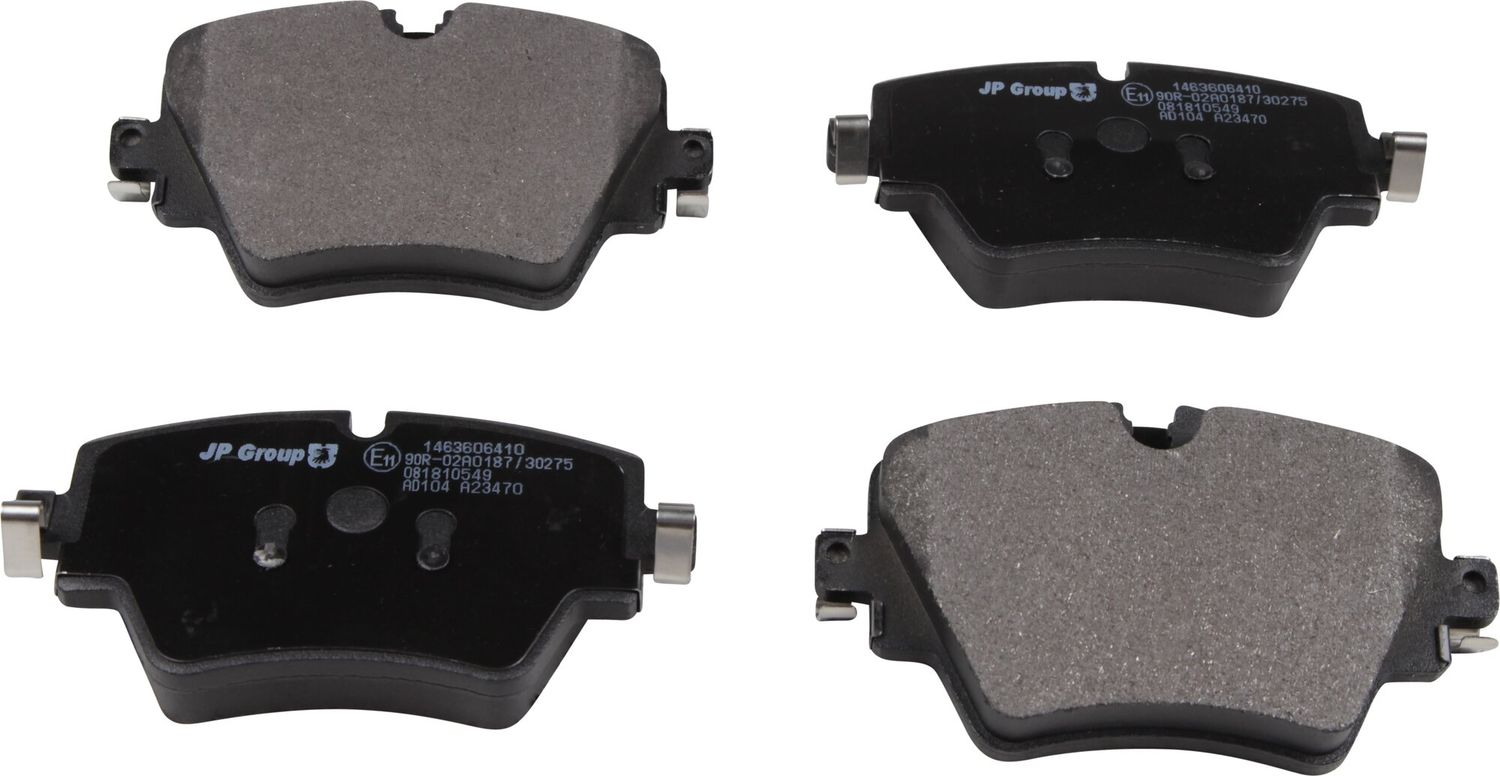 Тормозные колодки JP Group. Артикул 1463606410
