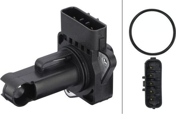 Датчик массового расхода воздуха (ДМРВ) Hella для Volvo S60 I 2000-2010. Артикул 8ET 009 142-891