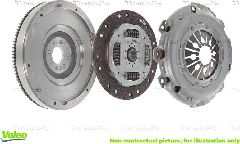 Сцепление (комплект) Valeo CONVERSION KIT with High Efficiency Clutch для Fiat Grande Punto 2005-2012. Артикул 835148
