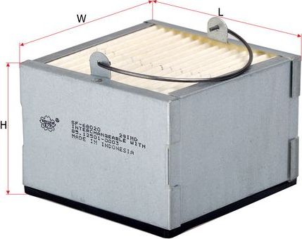 Топливный фильтр Sakura. Артикул SF-68020