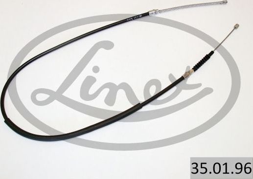 Трос ручника (тросик ручного тормоза) Linex. Артикул 35.01.96