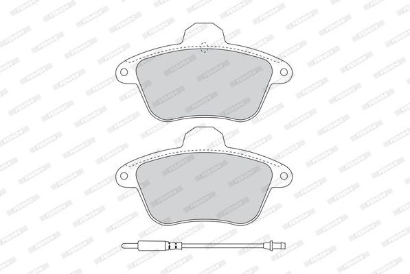 Тормозные колодки Ferodo Premier задние для Alpine A610 1991-1995. Артикул FDB1071