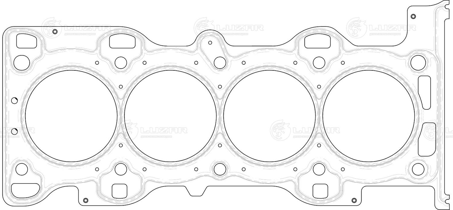 Прокладка ГБЦ Luzar. Артикул LES 11015