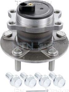 Ступица колеса с интегрированным подшипником NTN / SNR задняя для Mitsubishi Lancer IX 2007-2013. Артикул R173.59