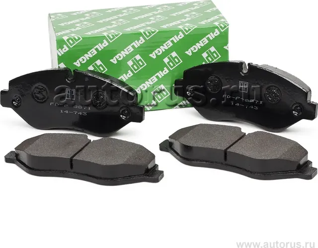 PILENGA Колодки тормозные дисковые передние  IVECO DAILY IV-V. Артикул fd-p8871