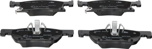 Тормозные колодки ATE передние для Opel Astra K 2015-2026. Артикул 13.0460-7325.2