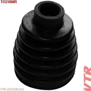 Чехол ШРУС, внутренний (смазка+хомуты) (VTR). Артикул TO2406R