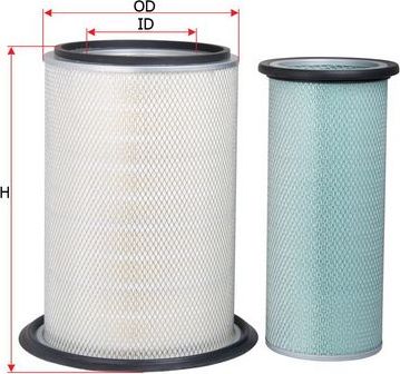 Воздушный фильтр Sakura. Артикул A-5613-S