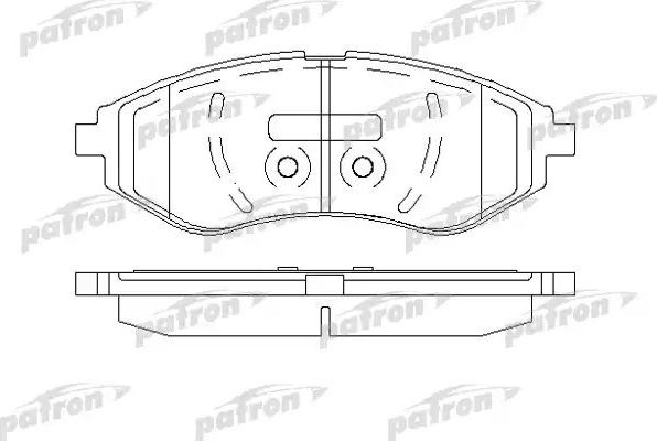 Тормозные колодки Patron. Артикул PBP1699