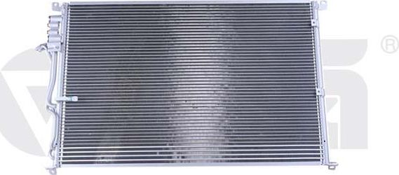 Радиатор кондиционера (конденсатор) Vika. Артикул 82600000101