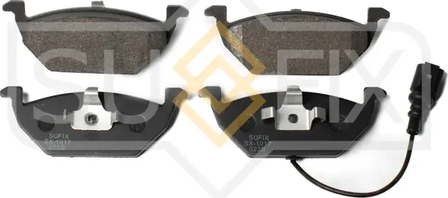 Колодки тормозные передние (Sufix). Артикул SX1017