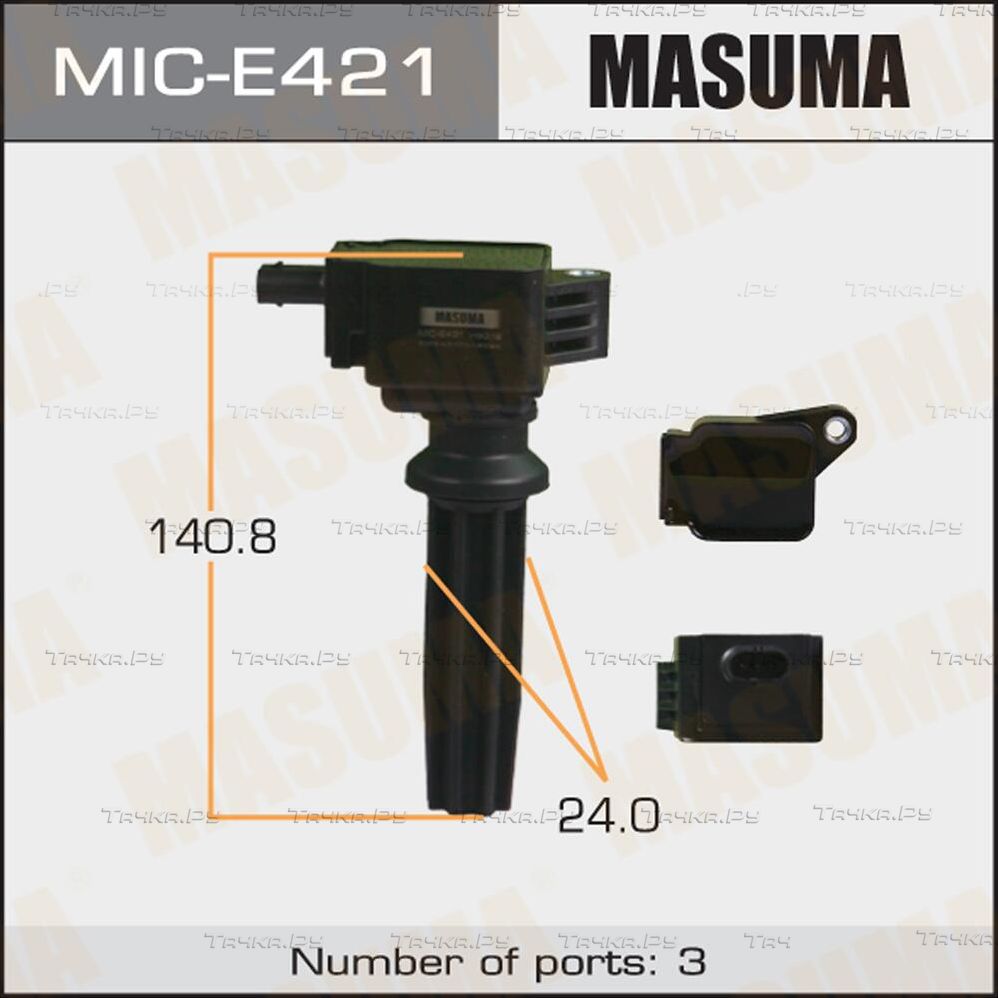 Катушка зажигания Masuma для Ford Focus III 2012-2019. Артикул MIC-E421