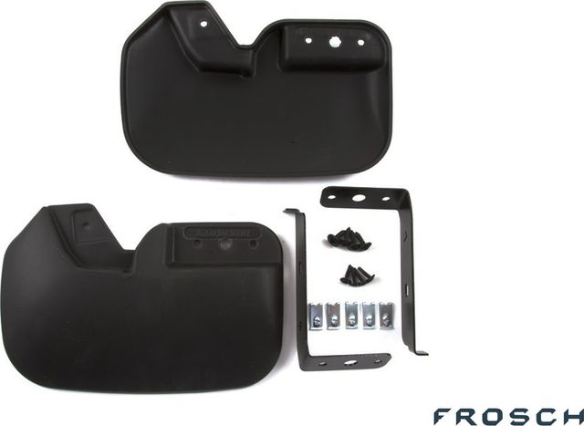 Брызговики Frosch (в коробке) передняя пара для Ford Transit III фургон 2014-2026. Артикул FROSCH.16.60.F18