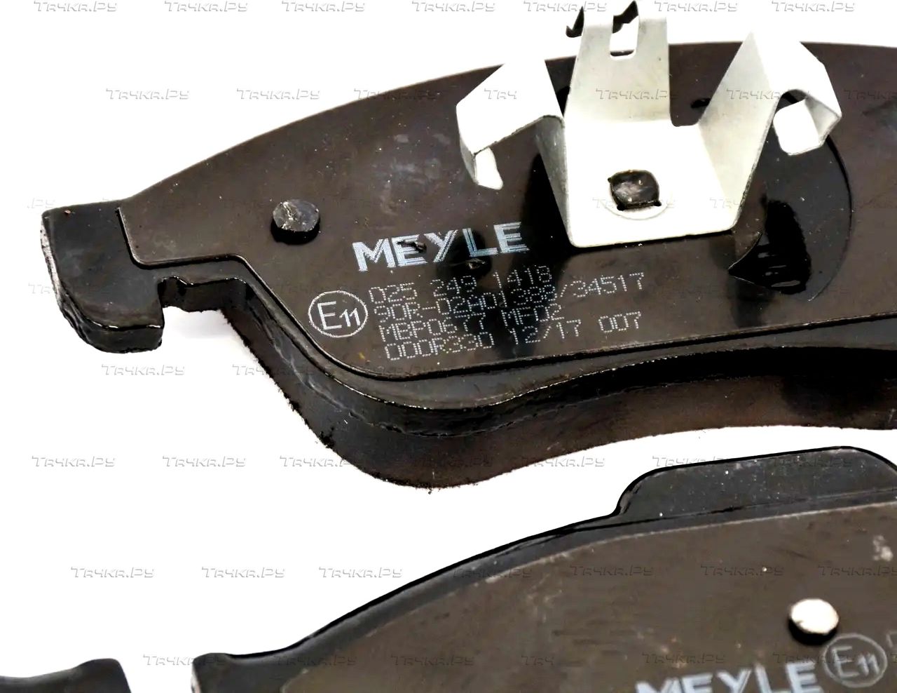 Тормозные колодки Meyle Original передние для Nissan Juke II 2019-2026. Артикул 025 249 1418