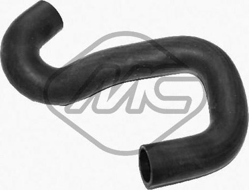 Патрубок радиатора (системы охлаждения) Metalcaucho. Артикул 09105