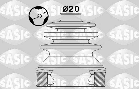 Пыльник ШРУСа внутренний Sasic. Артикул 1900003