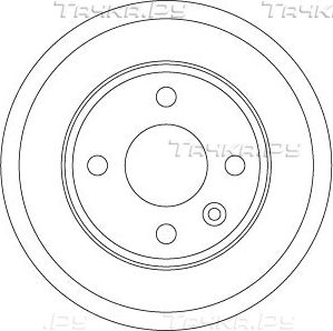Тормозной барабан TRW. Артикул DB4448