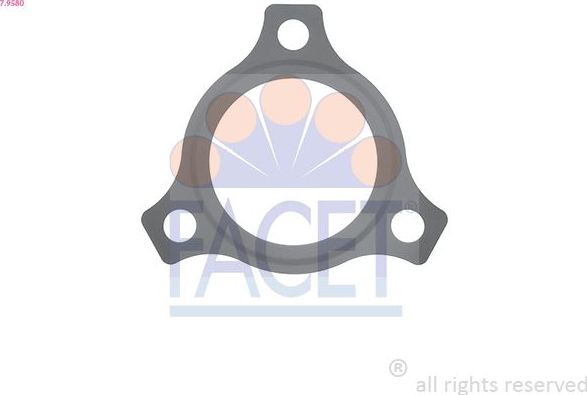 Прокладка. термостат Facet Made in Italy - OE Equivalent. Артикул 7.9580