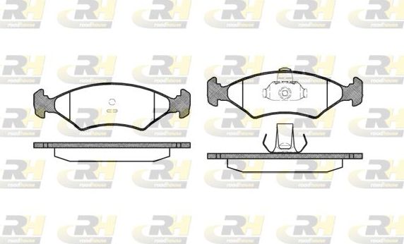 Тормозные колодки RoadHouse передние для Mazda 121 III 1996-2003. Артикул 2119.10