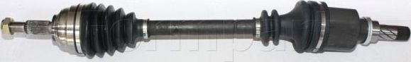 Полуось (привод в сборе, приводной вал) Formpart. Артикул 22380048/S