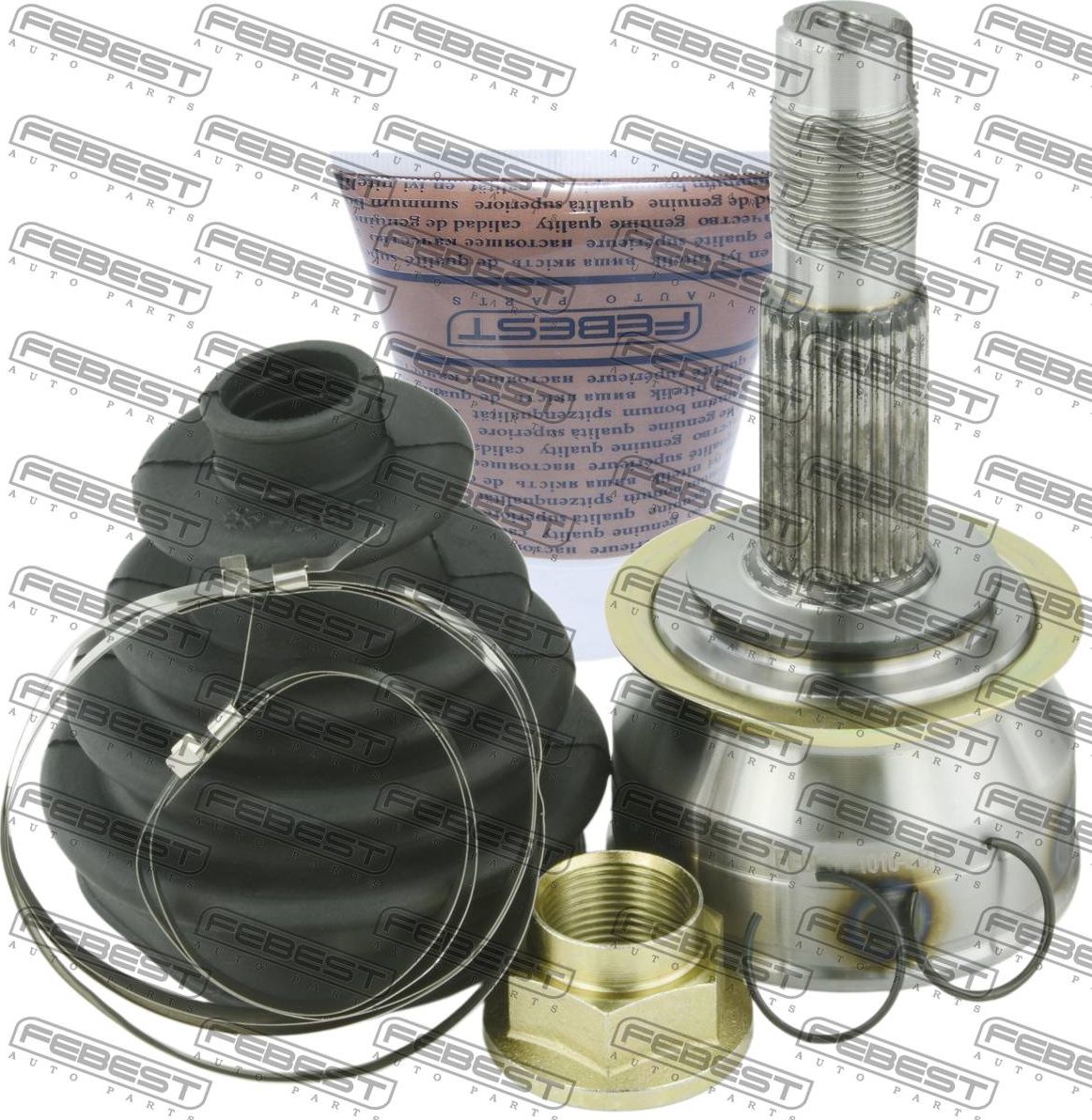Шрус наружный (граната) Febest передний для Chevrolet Cobalt II 2013-2026. Артикул 1010-CBT