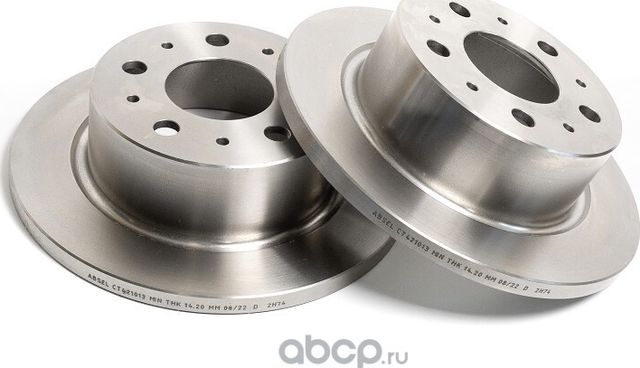 Диск тормозной задний (Absel). Артикул CT421013